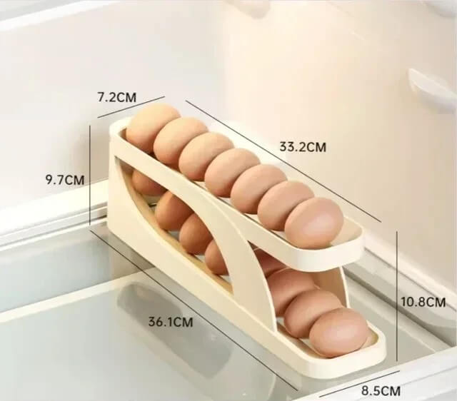 Organizador de Geladeira Porta Ovos